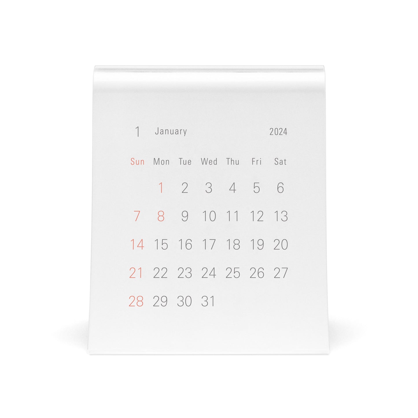 desktop calendar 2024 “wave motion”